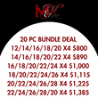 Wholesale 20 pc Bundle Deal