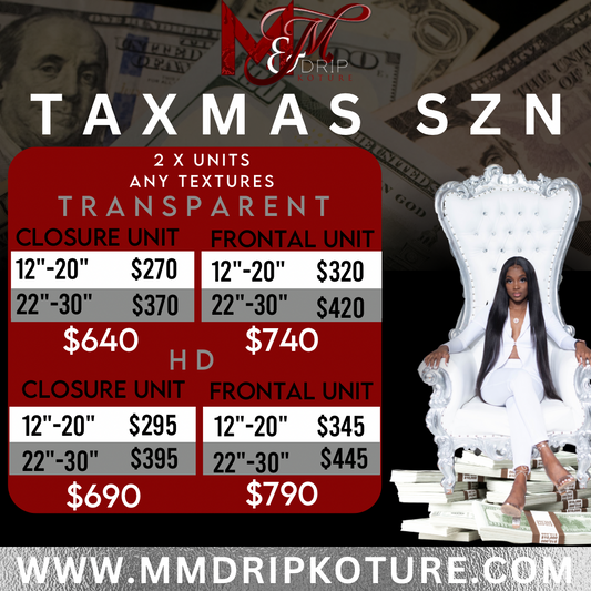 TAXMAS HD FRONTAL UNITS