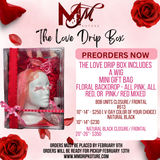 The Closure Natural Color Bob Love Drip Box